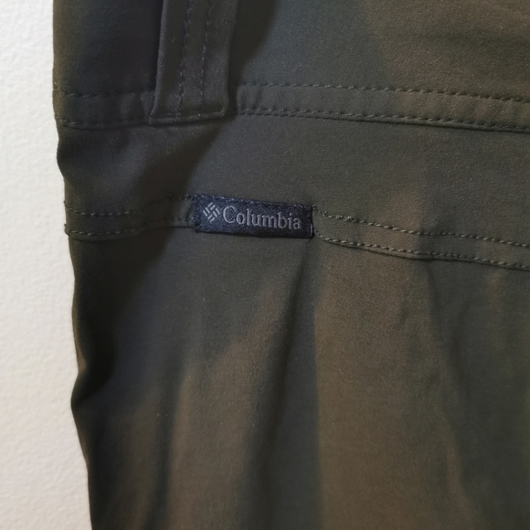 COLUMBIA | Mini Skirt, Dark Khaki Green - Picture 3 of 5